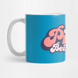 It's Not Pretty Being Easy Parody Funny Retro Mug